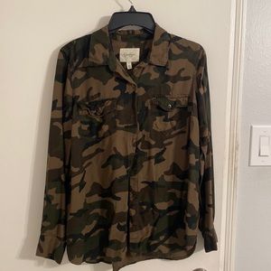 Jessica Simpson Camo Shirt